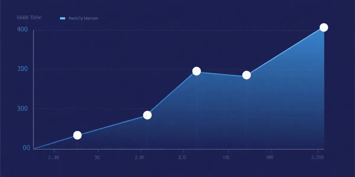 数据趋势示意图
